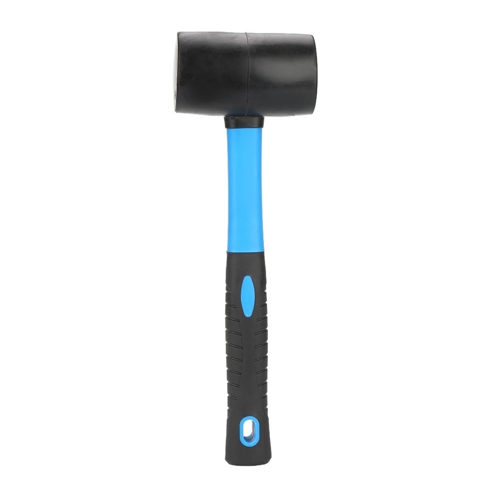 Naqzrxpml Color1 Rubber Mallet Double Side Soft Hard Hammer Black Blue Installing Tool For Slabs Bricklaying