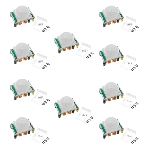 20PCS PIR Motion Infrared Human Body Sensor Module Pyroelectric Infrared Motion Detector Module for Raspberry Microcontrollers