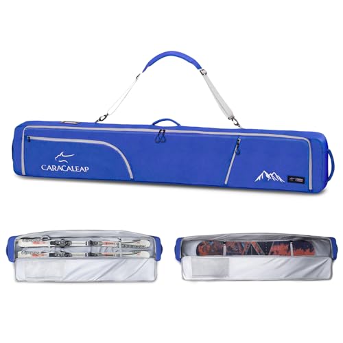 Caracaleap Snowboard Tasche Gepolstert 175cm Blau