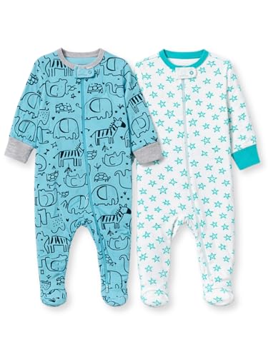 Image of TuddyBuddy 100% Cotton Multi Color Zipper Romper Sleepsuit /Romper /Jumpsuit for Baby Boy & Baby Girl