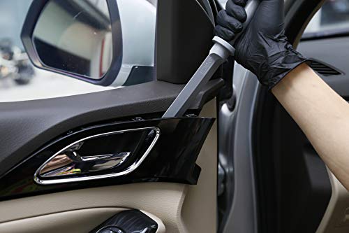 Sgcb Non-Marring Plastic Chisel Scraper Set Of 4, High Hardness Pa44 Nylon Decal Wheel Weight Remover Damage Free Easy Grip Impact Chemical Resistant Scraper Tool Kit For Gasket Decals Emblem Moldings #TOP5