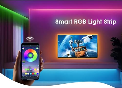 Tira LED RGB COB USB 5V 1 Metro con Control Bluetooth miniatura 3