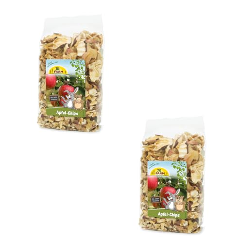 JR Farm Chips de Pomme pour Rongeurs 2x80g