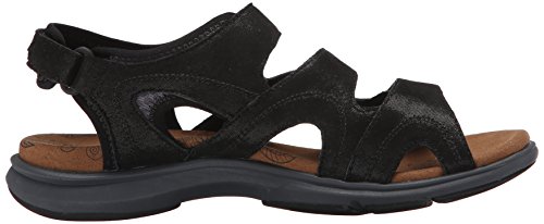 Aravon Women's Revsoleil Fisherman Sandal,Black,8 B Us #TOP5