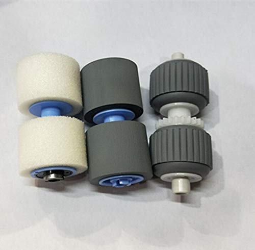 para Impresora PRTA07860 Escáner Compatible con Rodillo de Recogida para Canon DR- 6050C 7550C 9050C Rodillo de Recogida Consumible de Oficina 3 Piezas/Juego
