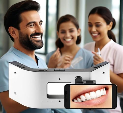 Kit di luci per fotografia dentale con luminosità regolabile per assistenza fotografica orale
