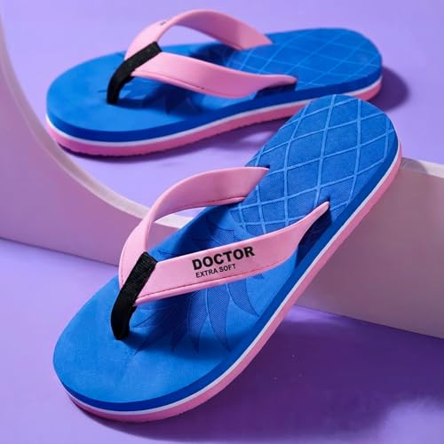 Image of DOCTOR EXTRA SOFT House Slipper for Women's Care Durable | Orthopaedic & Diabetic | Lightweight| Comfortable Footbed |Slippers for Girls & Ladies Daily Use D-05