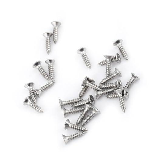 Conjunto de 200 Tornillos Autorroscantes M3 Acero Inoxidable miniatura 2