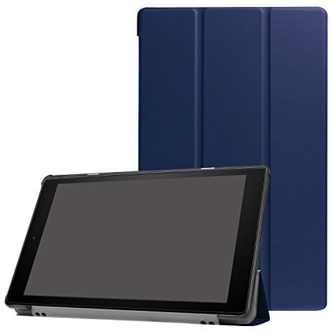 All-New Fire HD 10 2019 9th Generation Case- Ratesell Premium Folio Smart-Shell Stand Case Cover Cover