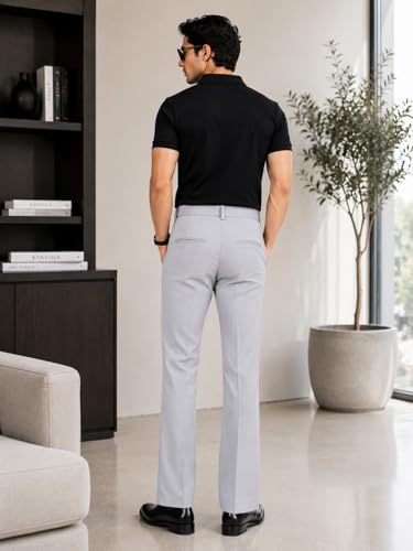 Image of Men's Formal Trouser Pant| Men's Bootcut Important Pant | Men Slim Fit Pants, Straight Fit Formal Trouser | Elegant Styling for Daily Use
