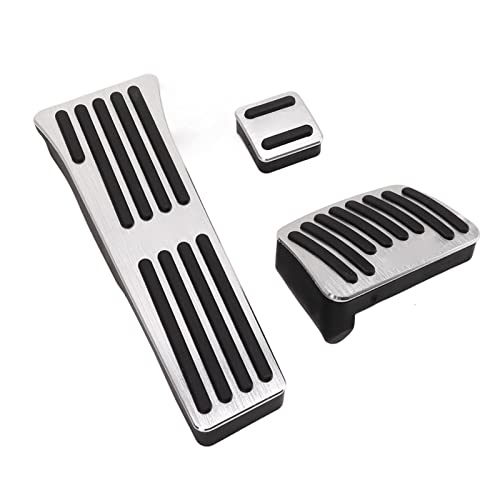 Aramox Pedal de freio, acelerador de liga de alumínio kit de substituição para pedal de freio para H