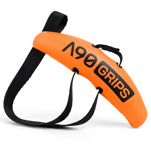 Angles90 Dynamische Fitness Griffe - Pullup Griffe befestigbar an Klimmzugstangen - Für Latzug Maschinen & Rudergeräten - Ideal für Kabelzug & Kraftmaschinen - Trainingsgriffe Fitness - Pull Up Grips