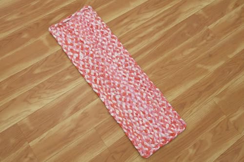 Tapis d'escalier rose et blanc décoration bohème pour maison chaleureuse - 8