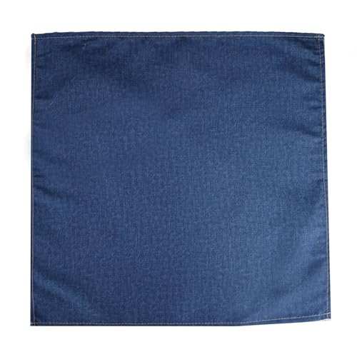 Pack de 5 Servilletas de Tela Denim 17" x 17" Poliester miniatura 7