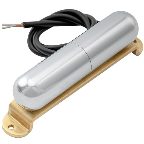 Artec LSA70 Alnico 5 Lipstick Single Coil Neck Pickup 7.5K for Strat Style Electric Guitar, Chrome