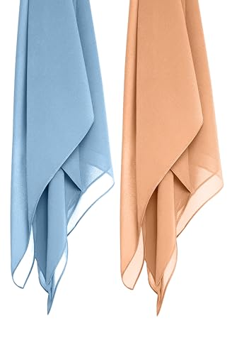 Image of Premium Georgette Hijab for Women, Lightweight and Breathable | 180x70 cm
