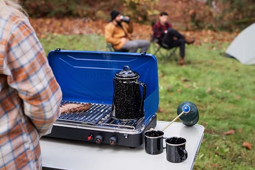 Cafetière à percolateur en émail haute résistance de 8 tasses StanSport