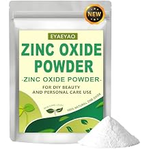 Zinc Oxide Powder | Non-Nano & Uncoated | Make Your Own Lotion, Deodorant, Cream, Soap | DIY Essentials | Resealable Bag | Pure Natural | Multitude of Uses | 4 Ounces