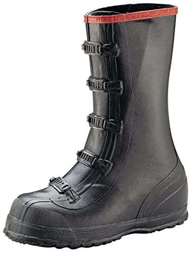 T369-13 Boot Work Over 5-Buckle Black 13