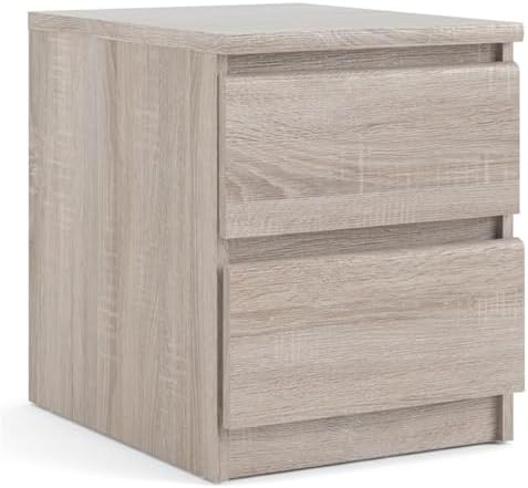 Tvilum Scottsdale 2 Drawer Nightstand, Truffle