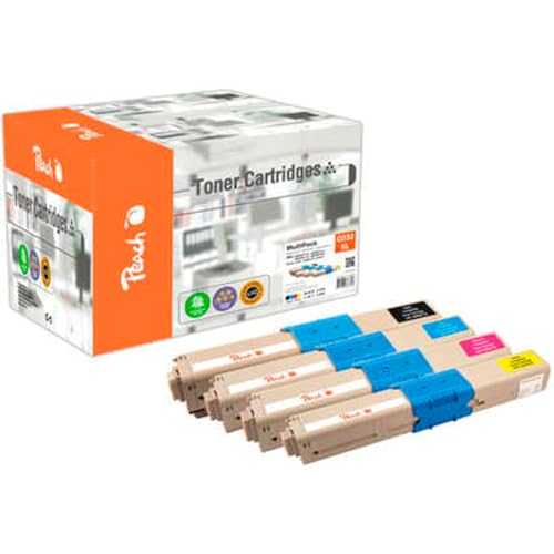 Cartouche de toner Peach pour éviter les pannes d'encre pack 4 pièces couleurs