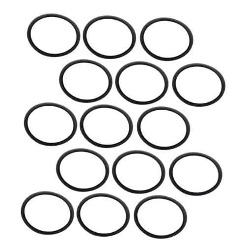 SUPVOX Trumpet Repair Kit 15pcs Small Trumpet Cornet Slide Rings Soft Rubber for Noise Control