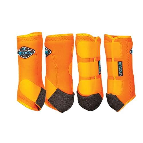 Image of Professional's Choice 2XCOOL Sports Medicine Horse Boots | Protective & Breathable Design for Ultimate Comfort & Durability in Active Horses | Value 4 Pack