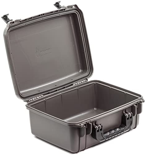 Seahorse 520 Heavy Duty Protective Dry Box Case Without Foam - TSA Approved/Mil Spec / IP67 Waterproof/USA Made for Cameras, Action Cameras, Firearms, Camping, Kayaks