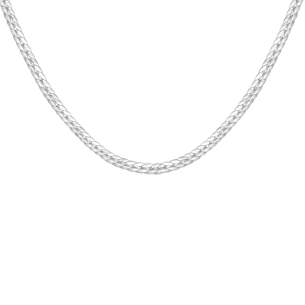 925 Silver Verdure Chain For Him| Gifts for Mens and Boys| With Certificate of Authenticity and 925 Stamp | 6 Months Warranty