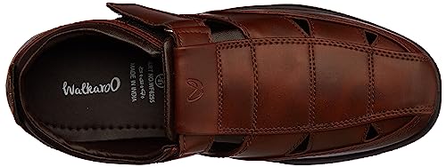 Image of WALKAROO WF6255 Mens Roman Sandals for formalwear and regular use