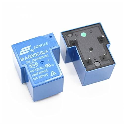 Relais de puissance SLA-05VDC-SL-A 5V 30A 4 broches T90 haute performance