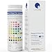 Produktbild 100x LuxmedIQ Urin Teststreifen - 10 Parameter Urinalysis Gesundheitstest - Teste auf Harnwegsinfektionen, Blasenentzündungen. Ketose, Diabetes, Nierenerkrankungen, Lebererkrankungen, Dehydrierung