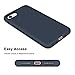 iPhone SE Case 2022/2020, iPhone 8 Case, iPhone 7 Case, Anuck Non-Slip Liquid Silicone Gel Rubber Bumper Phone Case Soft Microfiber Lining Hard Shockproof Protective Cases Cover 4.7