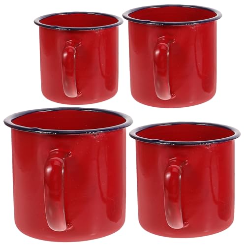 Tazza da viaggio per campeggio: con diverse dimensioni tra cui scegliere, questo set di tazze smaltate è perfetto per una varietà di occasioni ed esigenze, tazza da caffè per il campeggio