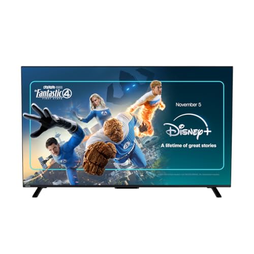 Toshiba 65UV2F53DBU 4K Smart VIDAA TV, Ultra HD, HDR10, Freely, Disney+, Prime Video, Netflix, Dolby Atmos, Dolby Vision, Sound by Onkyo, Works with Alexa, Works with Google Assistant, VIDAA Voice