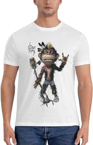Photo de Reluctant Shaka ponk Essential T-Shirt Mens Cotton t Shirts t Shirts for Men Pack M