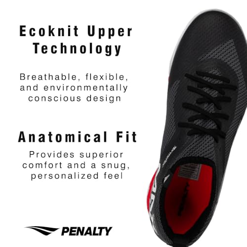 PENALTY Ecoknit MAX 500, The Multi-Sport Indoor Cleat Shoe – Designed for Futsal, Handball, Volleyball, and Tennis4