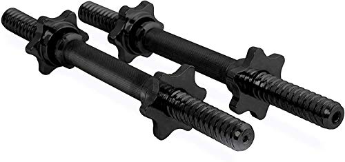 WINOMO-NOBRANDED 2Pcs Dumbbell Bars Dumbbell Handles Weight Weightlifting Accessories for Gym Barbells Dumbbell Bars