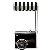 Ice Cream Gelato Popsicle Freezer Hand Push Cart (Annie A)