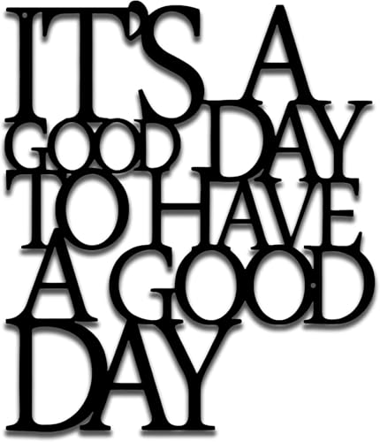 SYDERWE Motivational Metal Wall Art for Home and Office