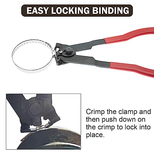 2Pcs CV Boot Clamp Crimp & Banding Tool