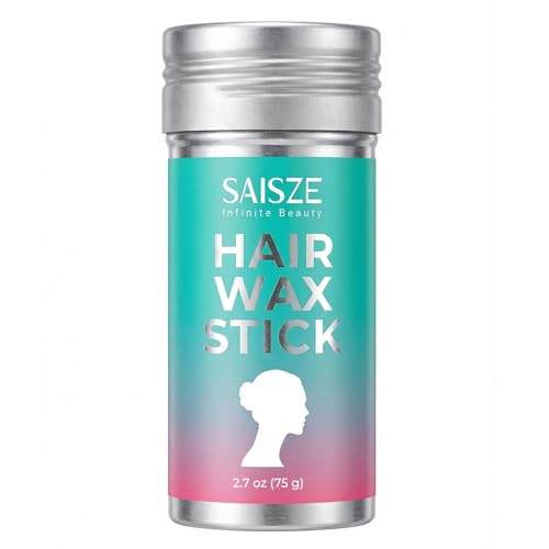 SAISZE Hair Wax Stick Styling Wax Stick for Slick Back Hair Fly away and Frizz Control for Women and Men Travel Essentials for Non-Greasy Hair Styling Gifts for Women 75 g