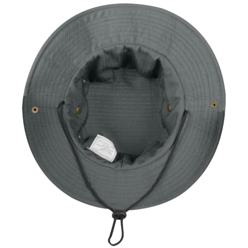 Image of Sun Hats for Men Women Boonie Hat UPF 50+ Bucket Hat Wide Brim UV Protection Fishing Hiking Safari Outdoor Hats