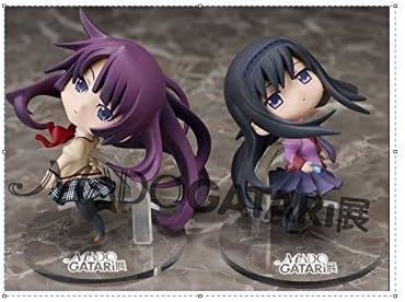 MADOGATARI Exhibition Limited Madoka Magica Bakemonogatari Homura Akemi & Hitagi Senjougahara figure Set