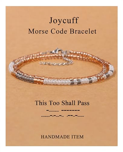 Image of JoycuFF ๐ ๐ผ๐ฟ๐๐ฒ ๐๐ผ๐ฑ๐ฒ ๐๐ฟ๐ฎ๐ฐ๐ฒ๐น๐ฒ๐๐ ๐ณ๐ผ๐ฟ ๐ช๐ผ๐บ๐ฒ๐ป Inspirational Gifts Beads Bracelets for Women Encouragement Birthday Gifts for Daughter Sister Niece Granddaughter Mom Best Friend
