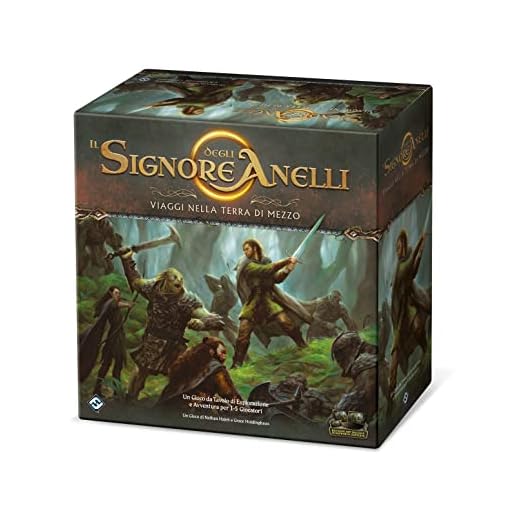 Asmodee, Il Signore degli Anelli: Viaggi nella Terra di Mezzo, Gioco da Tavolo con App, 1-5 Giocatori, 14+ Anni, Edizione in Italiano