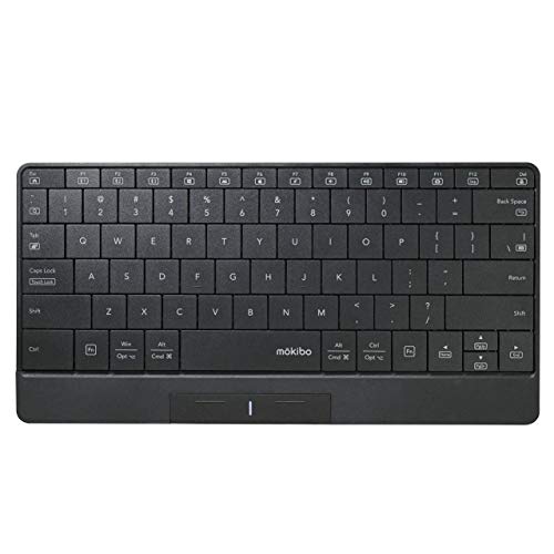 Preisvergleich Produktbild MOKIBO Touchpad Fusion Keyboard, DE-Layout, schwarz