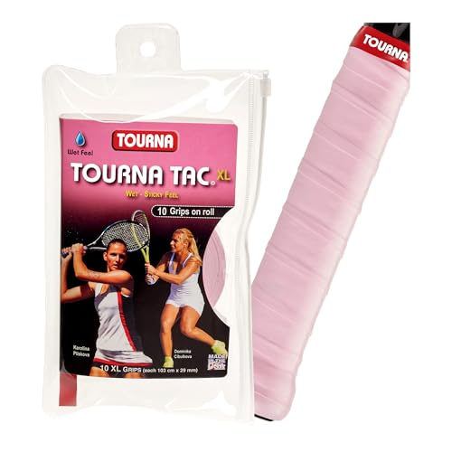 Unique Tennis Griffbänder Tourna Tac Pink 10er, TG-2-10-XLP