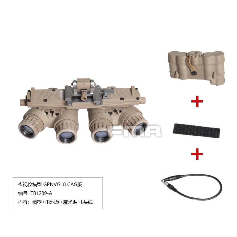 FMA Tactica GPNVG18 Night Vision Cag/BNVS Version Model & Battery case& Wire TB1289 (Cag Version)