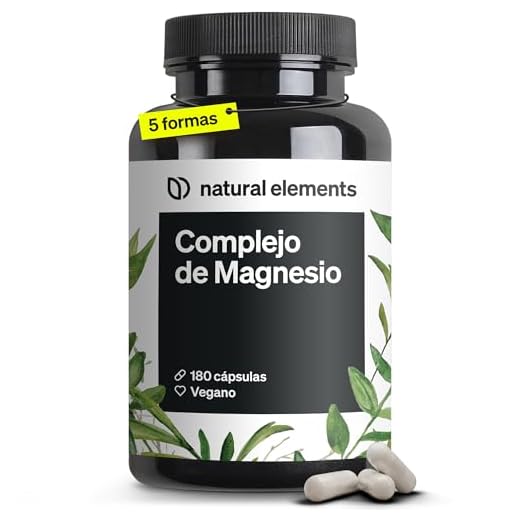 Complejo de Magnesio – Premium: De 5 compuestos – citrato + bisglicinato + óxido de magnesio – 400mg por dosis diaria – Probado en laboratorio, vegano